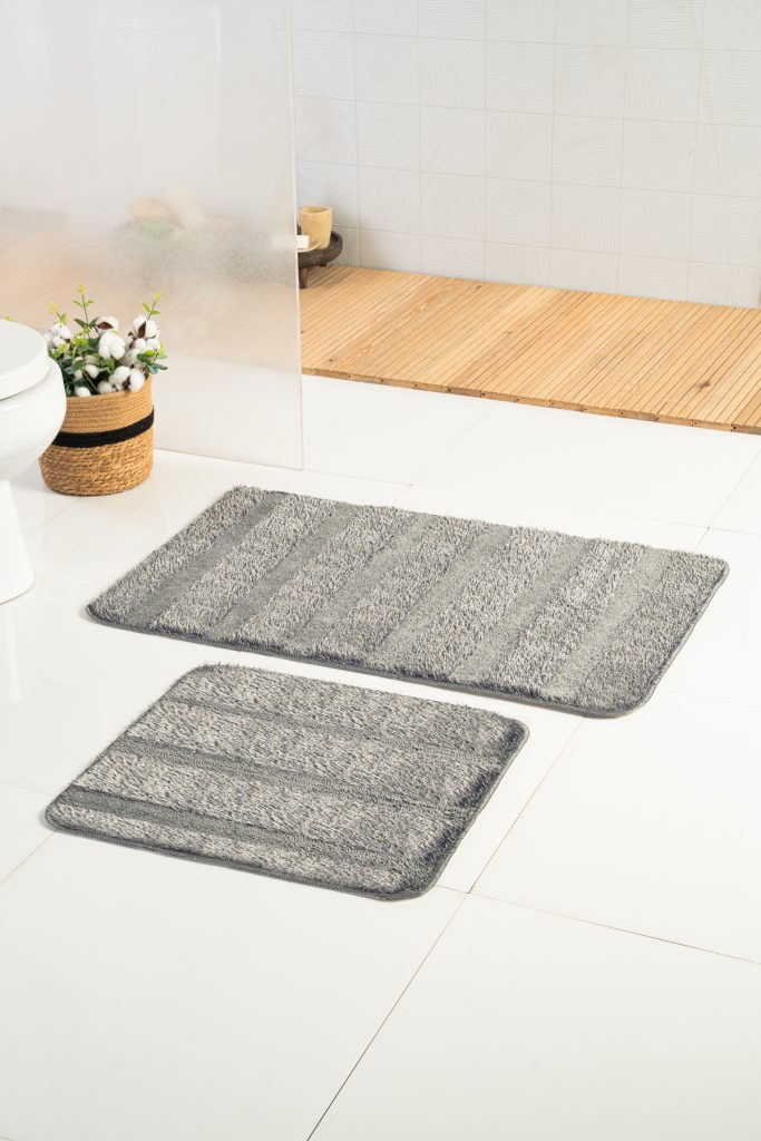 Microfiber Pırlanta Stepline Bath Mats