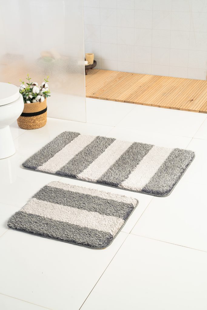 Microfiber Pırlanta Stepline Bath Mats