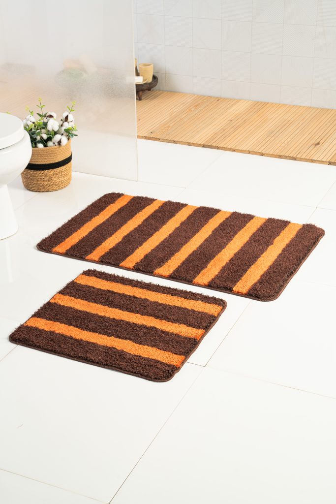 Microfiber Pırlanta Stepline Bath Mats